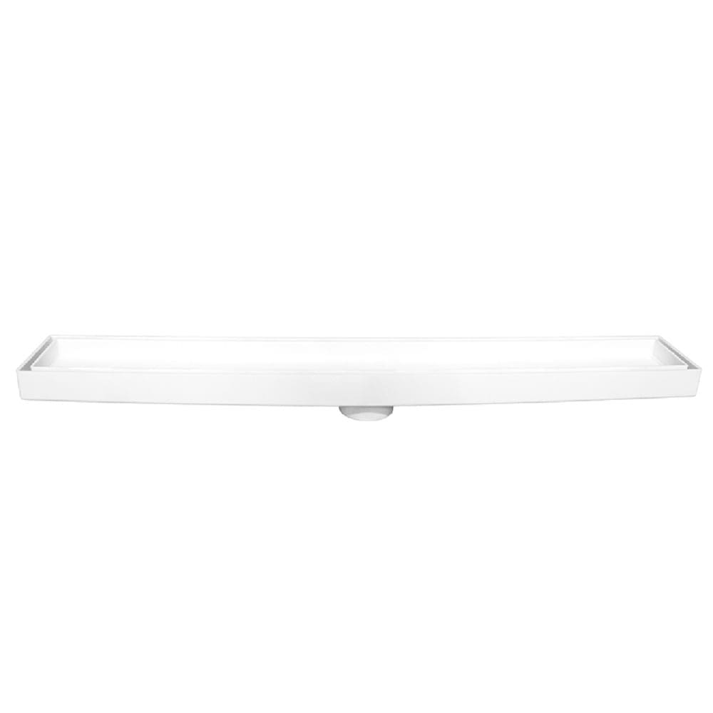 Ralo Invisível Linear com 5x90cm Branco - 1717 - ESTRELA