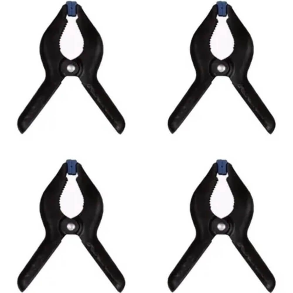 Kit com 4 Unidades Grampos de Nylon com 3”” - 7353 - BRASFORT