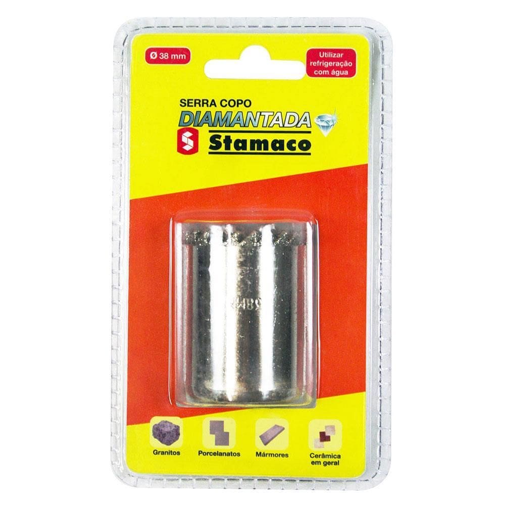 Serra Copo Diamantada 38mm - 1850 - STAMACO