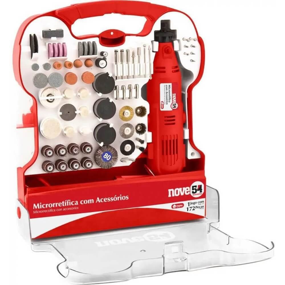 Micro-retífica com Acessórios AMR172 130 Watts 220 Volts - 60.68.172.023 - NOVE54