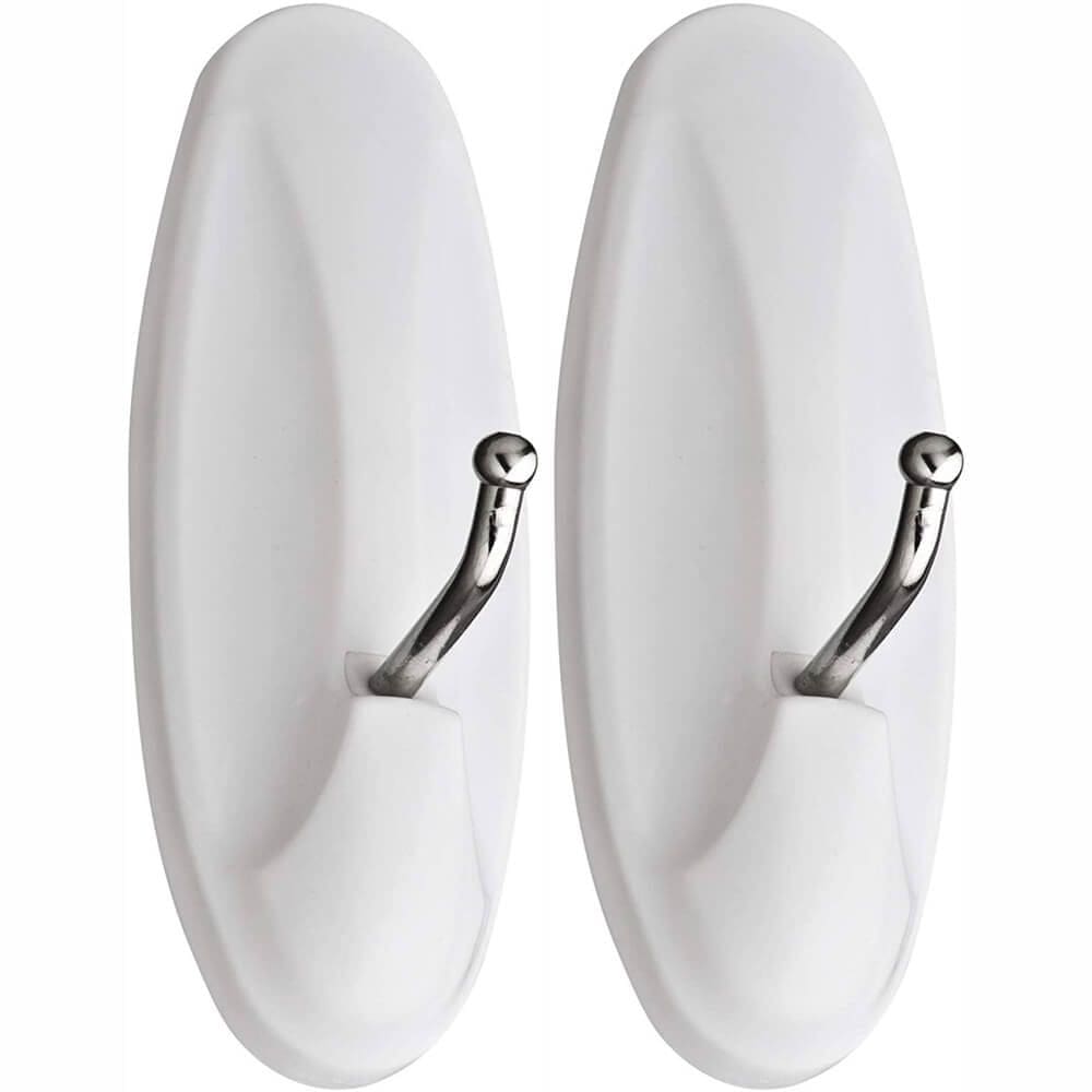 Gancho Adesivo para Utensílios Command Branco Médio 2 Unidades - HB004131601 - 3M
