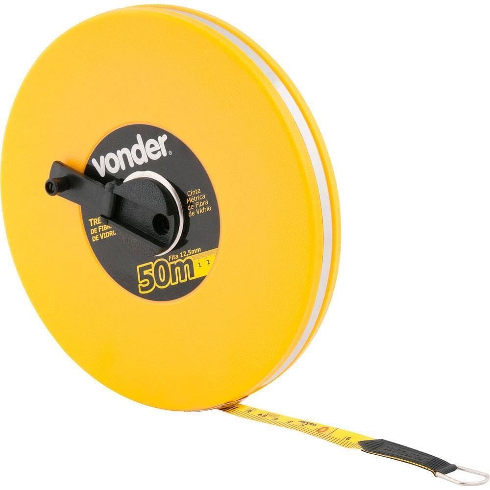 Trena de Fibra Longa Caixa Fechada Com 50 Metros - 38.69.500.650 - VONDER