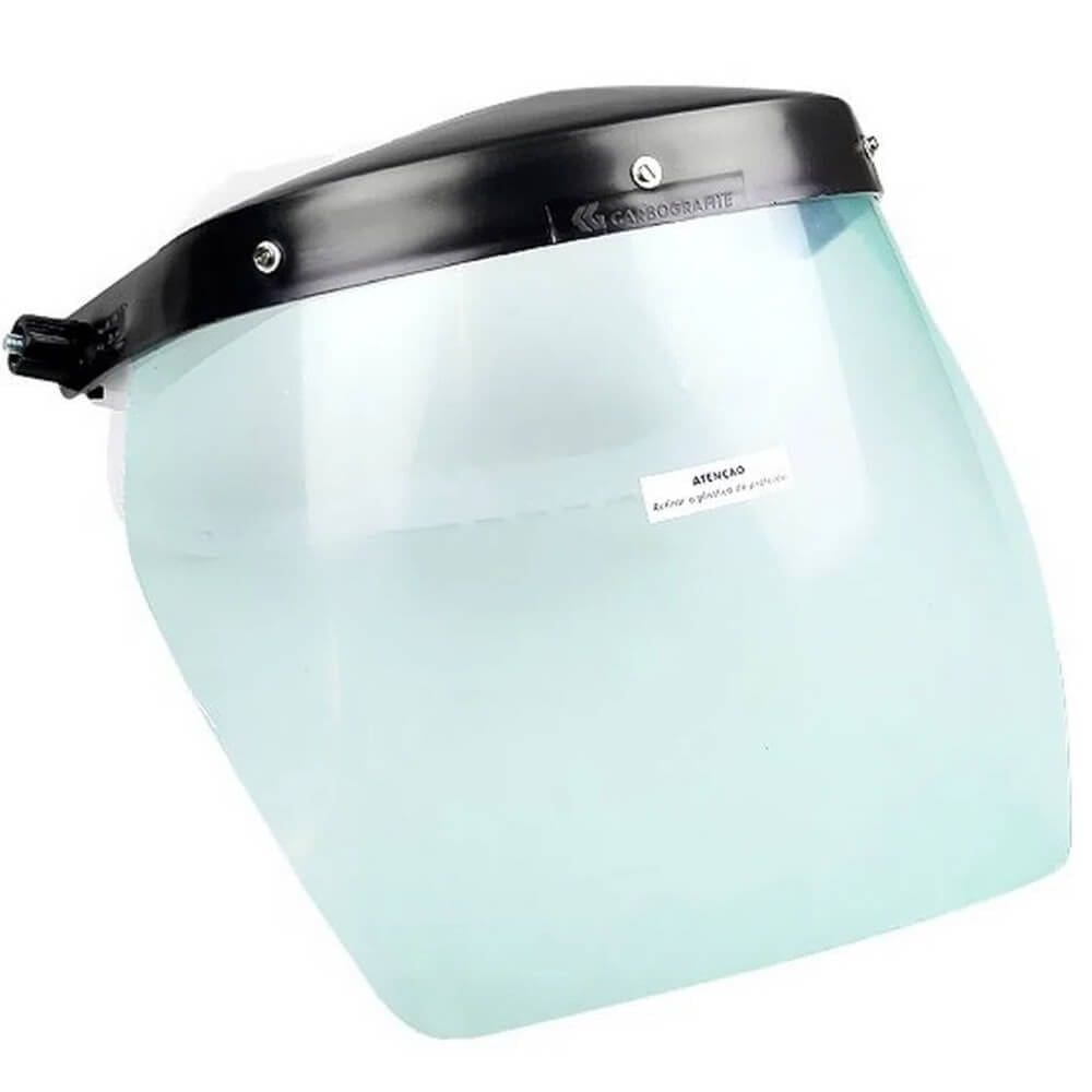 Protetor Facial Incolor sem Catraca 10”” - 010251710 - CARBOGRAFITE