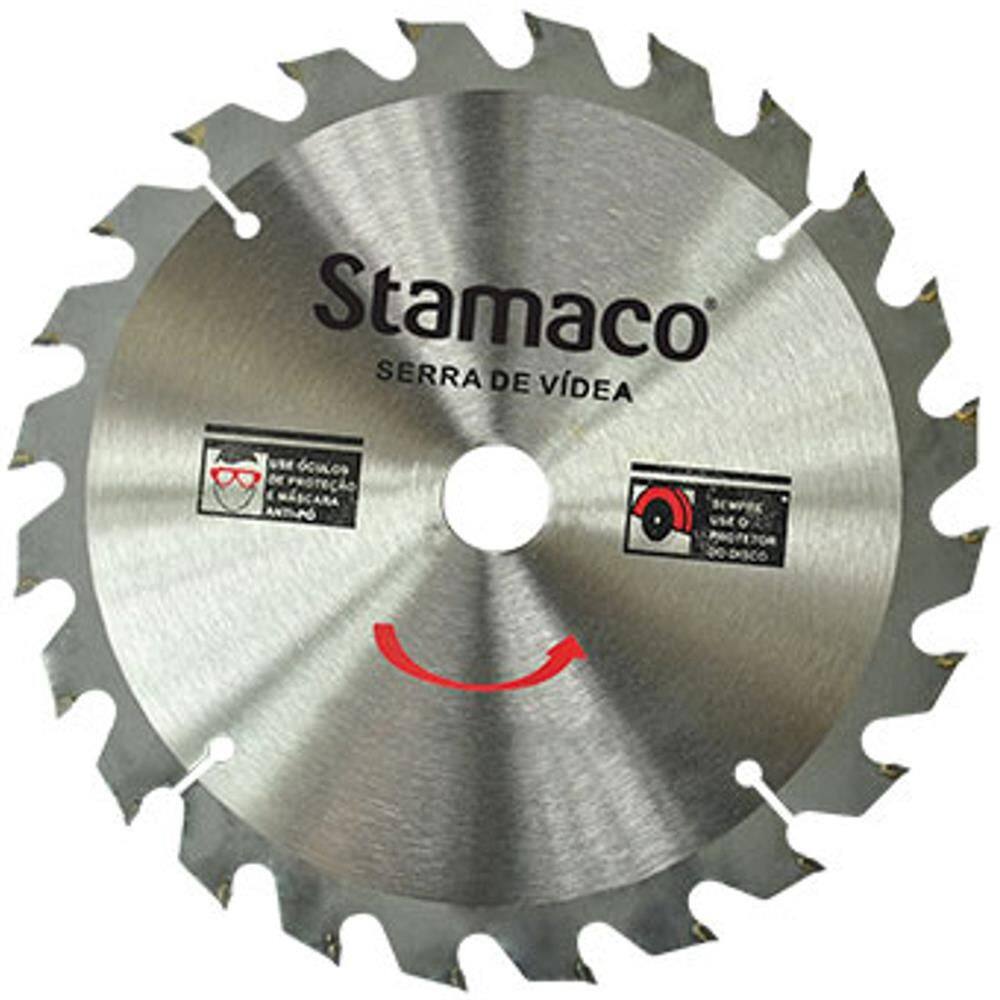 Serra de Vídea Serramax 7.1/4”” 185mm 24 Dentes - 204.8 - STAMACO
