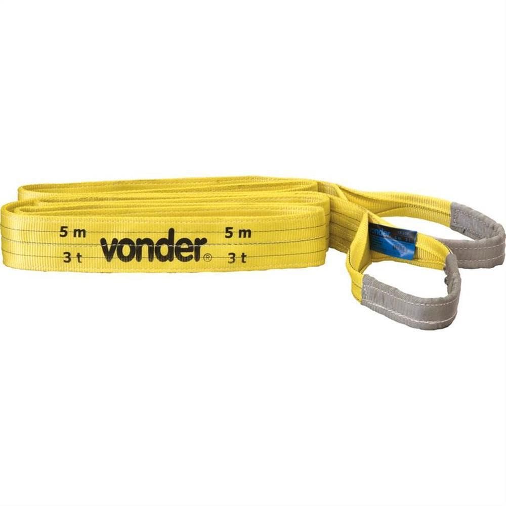 Cinta de Elevação de Carga 7:1 5m 3 Toneladas CE 350 - 80.14.090.503 - VONDER