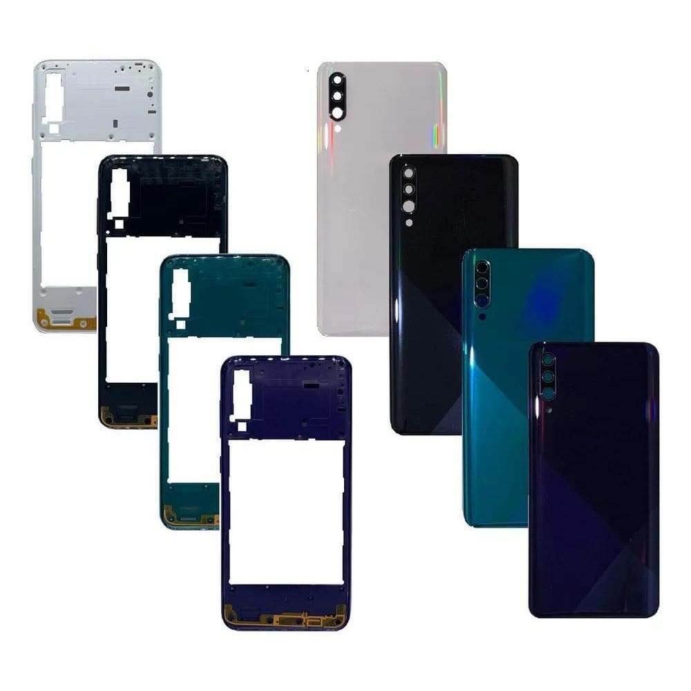 Carcaça Aro Lateral Botões Tampa Tras Compativel A30S A307