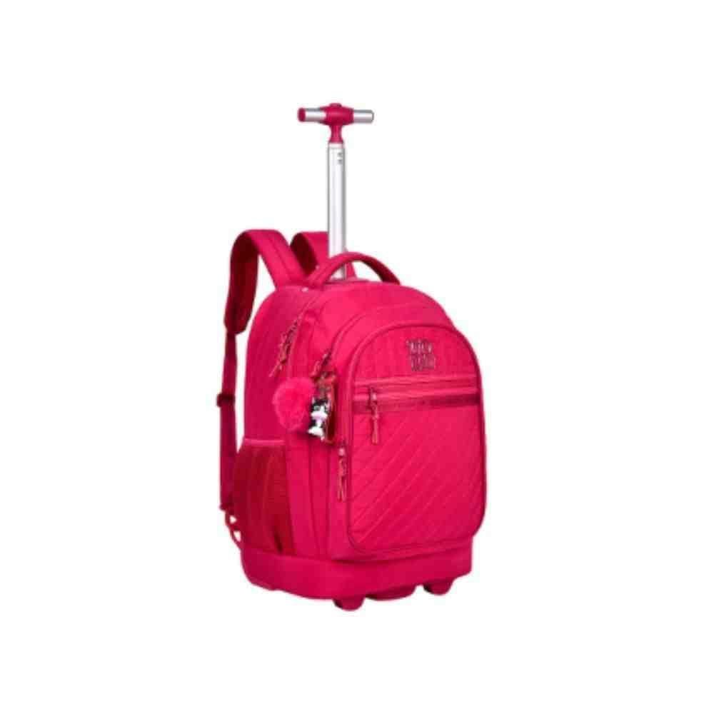 Mochila De Rodinhas Clio Rebecca Bonbon Rosa Rb24519R