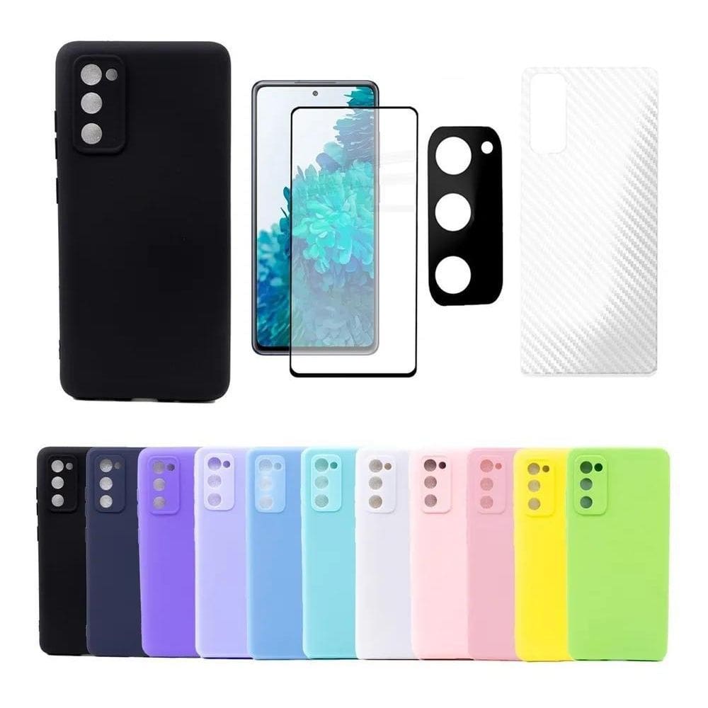Capinha Capa Case Para Galaxy Samsung S20Fe + 3 Película
