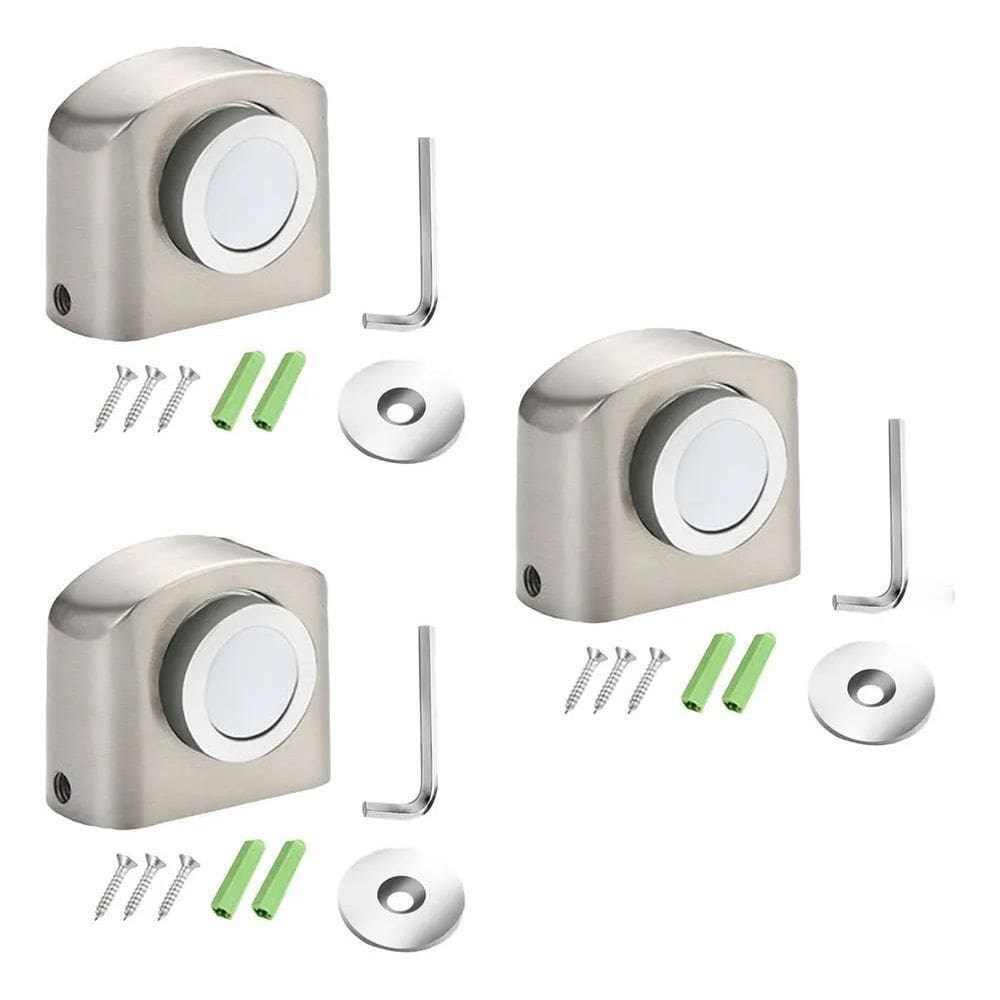 Prendedor Porta Magnético Aparador Peso Batente   3   Acabam