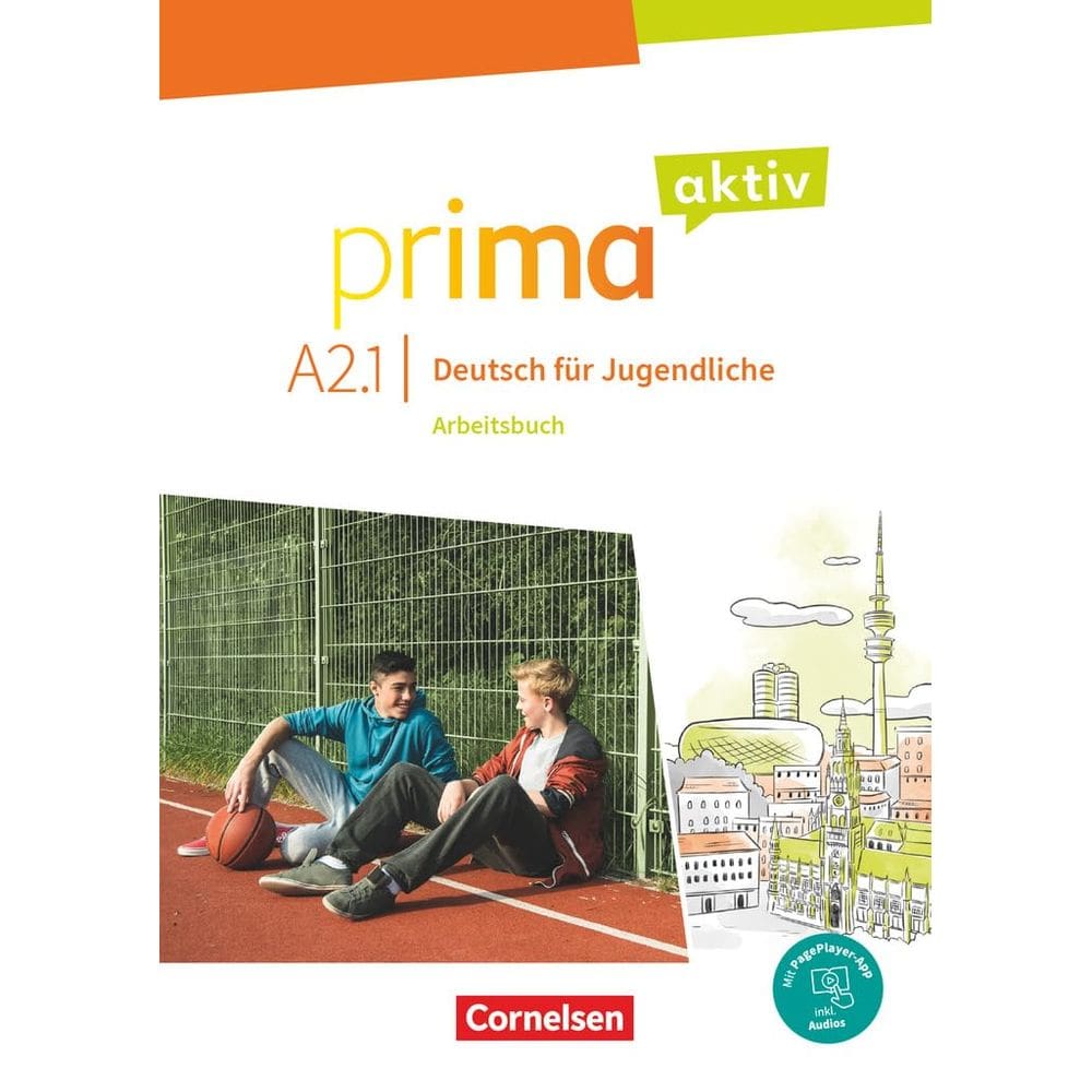 Livro - Prima Aktiv A2.1 - Arbeitsbuch - Inkl. Pageplayer-App