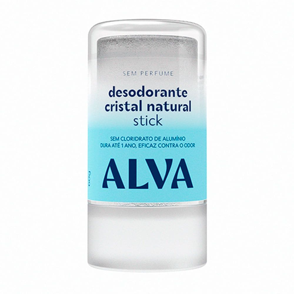 Desodorante Alva Cristal Natural Stick 60g