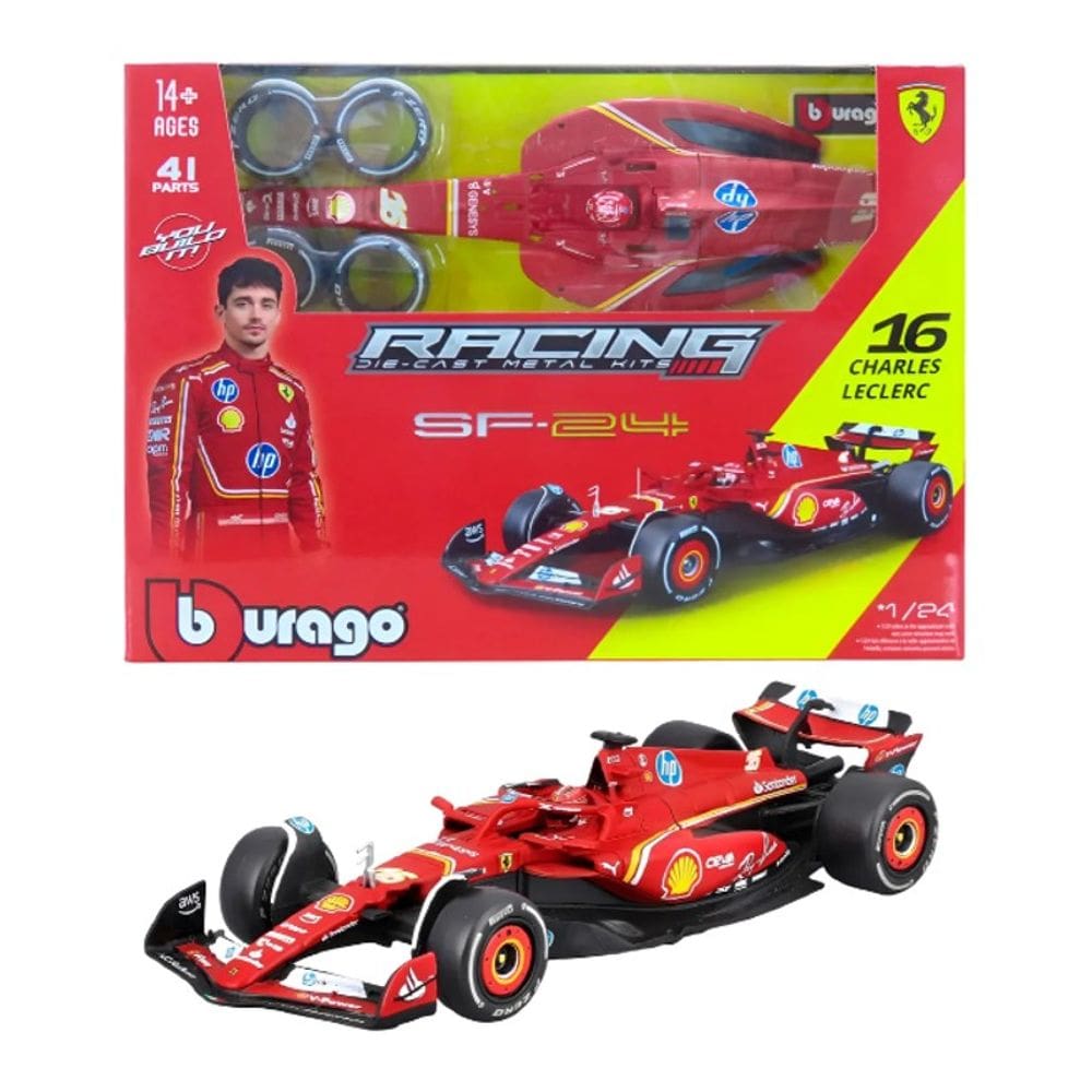 Kit Montar F1 Bburago Ferrari Sf-24 - CALIFORNIA TOY