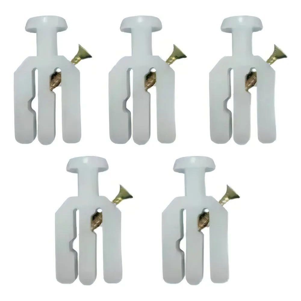 Pinos Para Trilho Porta Sanfonada Sustentação De Pvc Kit 5Un