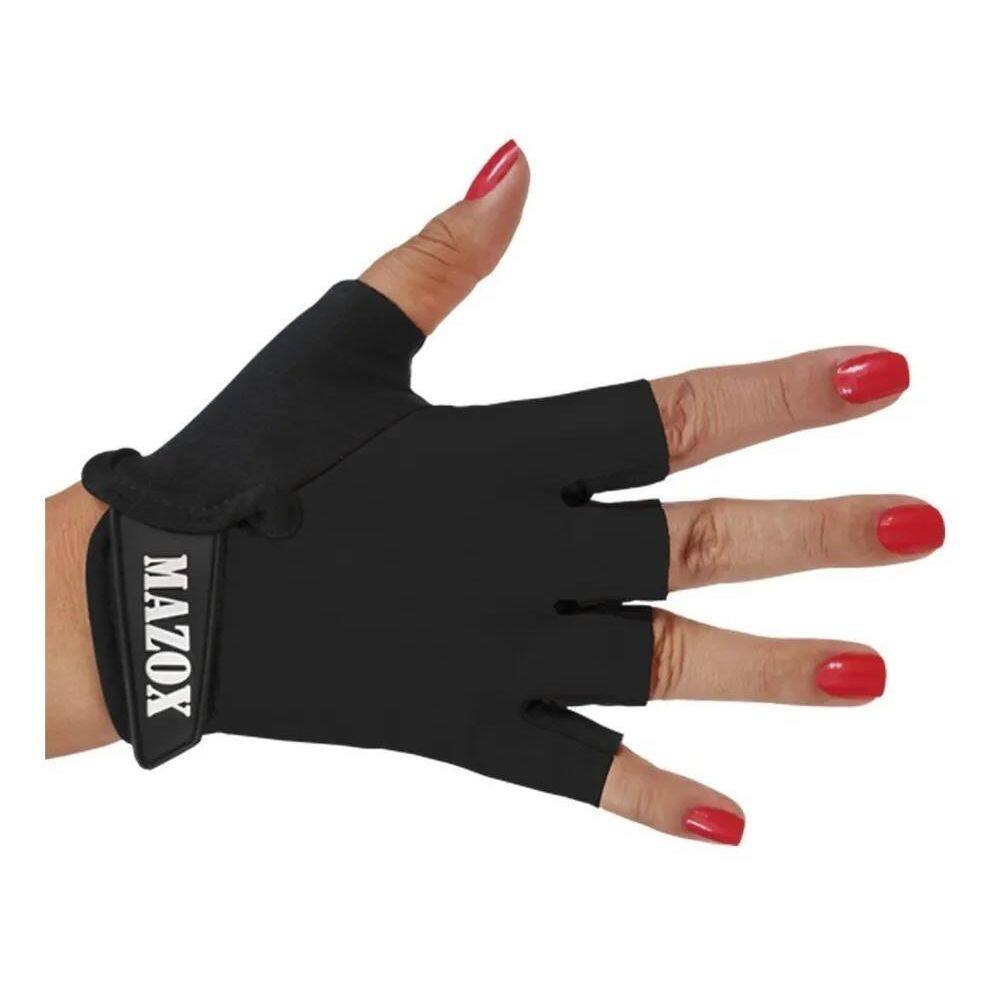 3X Luvas Academia Fitness Feminina Musculção Crossfit Meio D