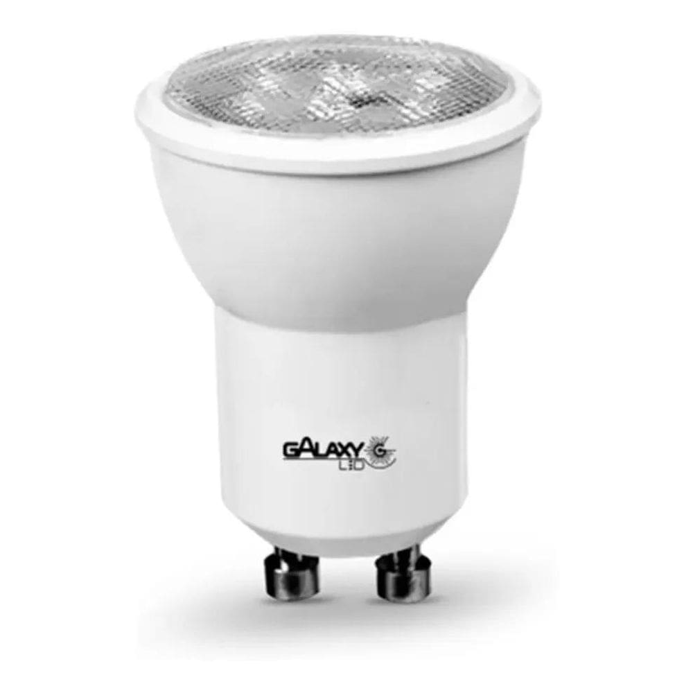 Kit 5 Lâmpada Led Mini Dicroica Mr11 Gu10 - 4W 3000K Quente