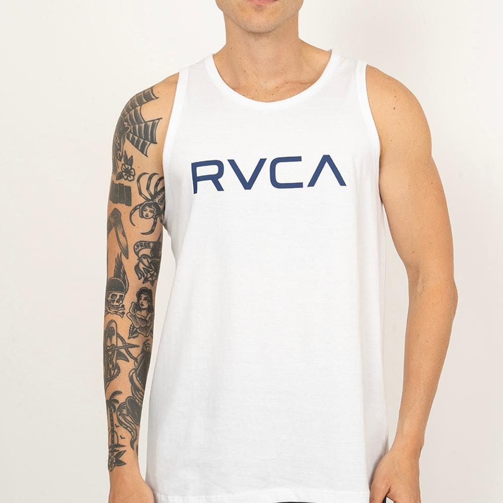 Regata RVCA Big RVCA SM26 Masculina Branco