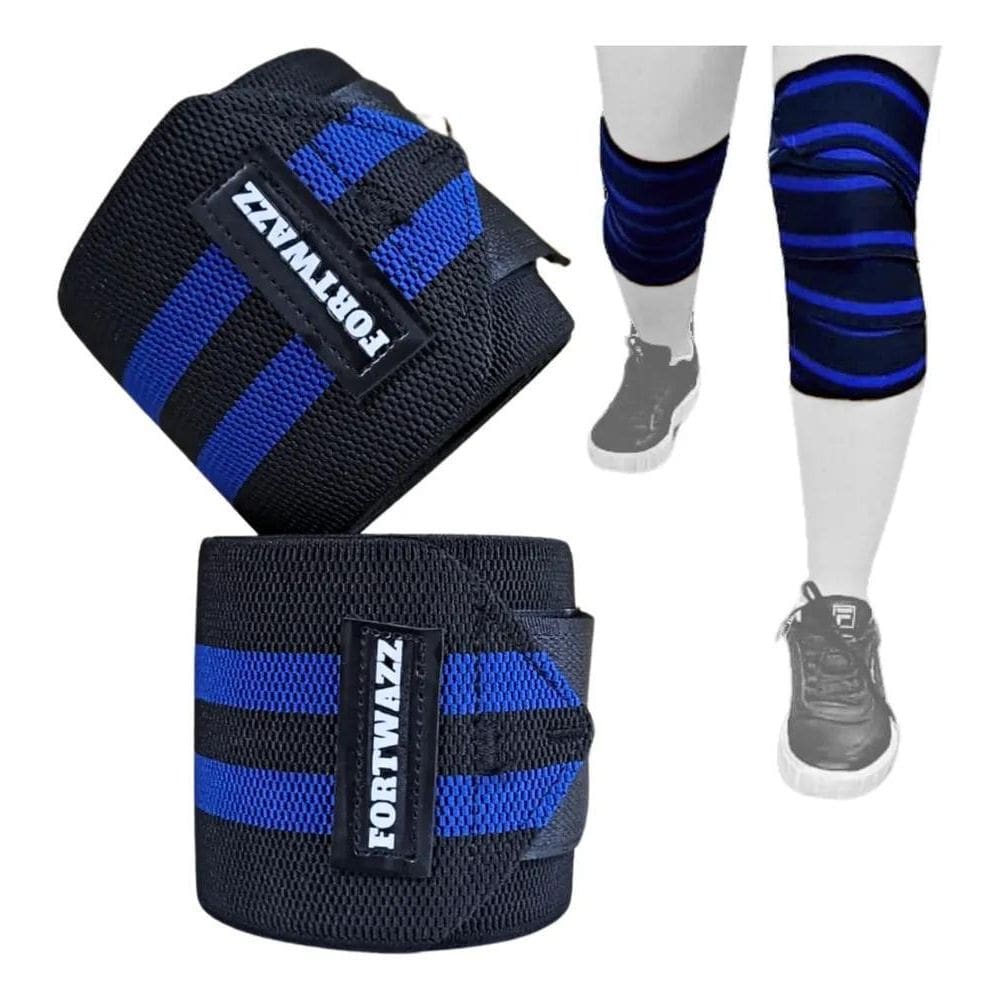 Faixa Joelho Agachamento Zz500 Alta Compressão Powerlifting