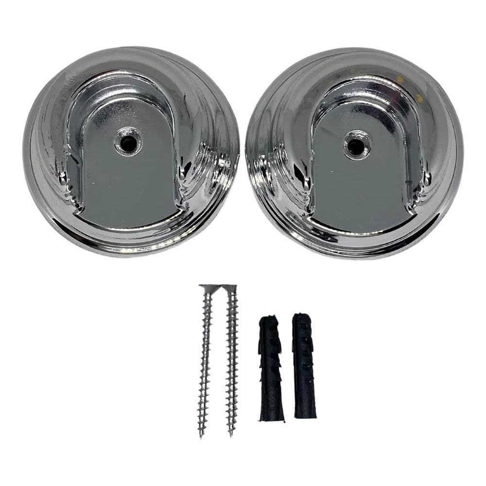 Suporte Flange Para Varão 19 E 28 Mm Kit Par