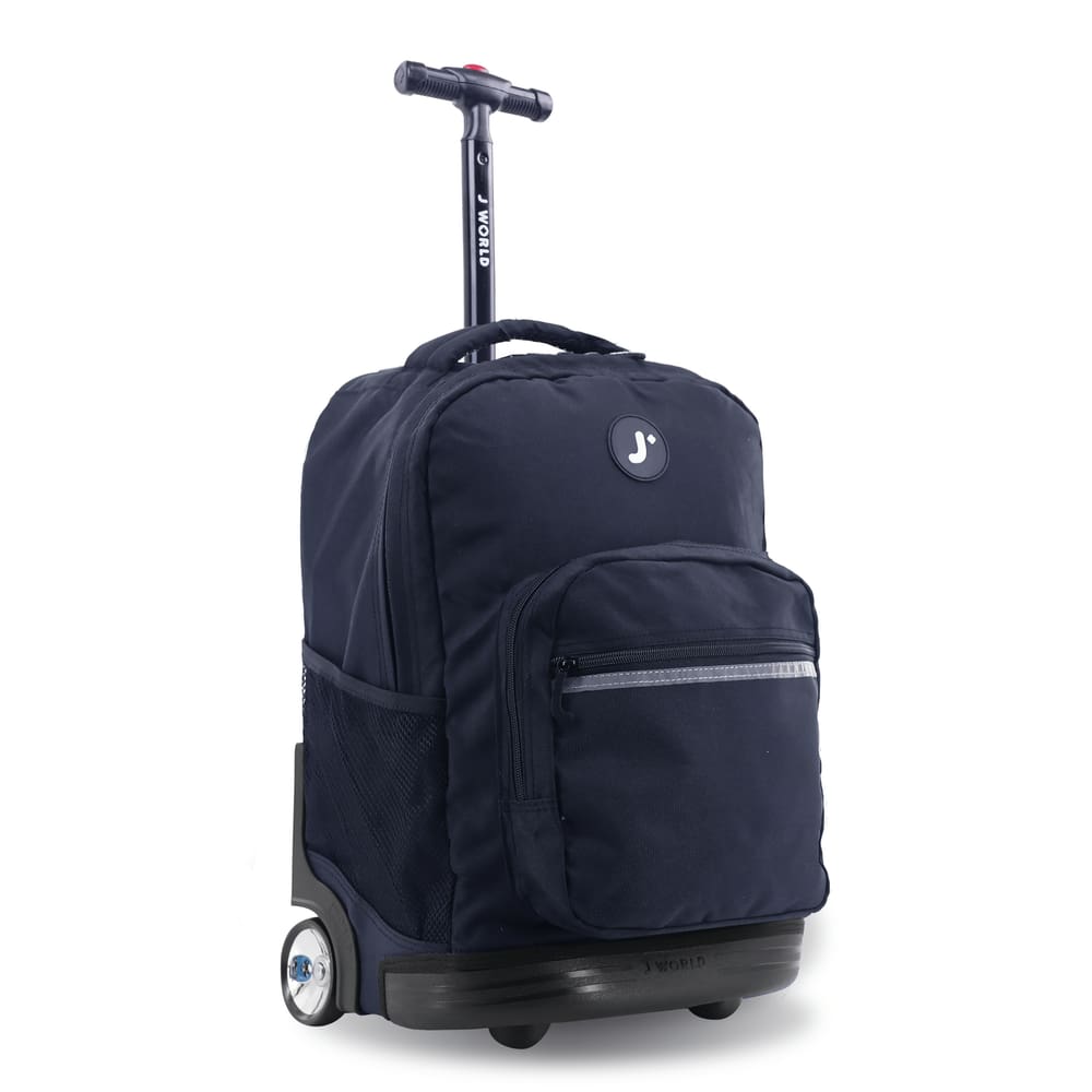 Mochila com rodinhas J World Sunrise 18 para escola e viagens