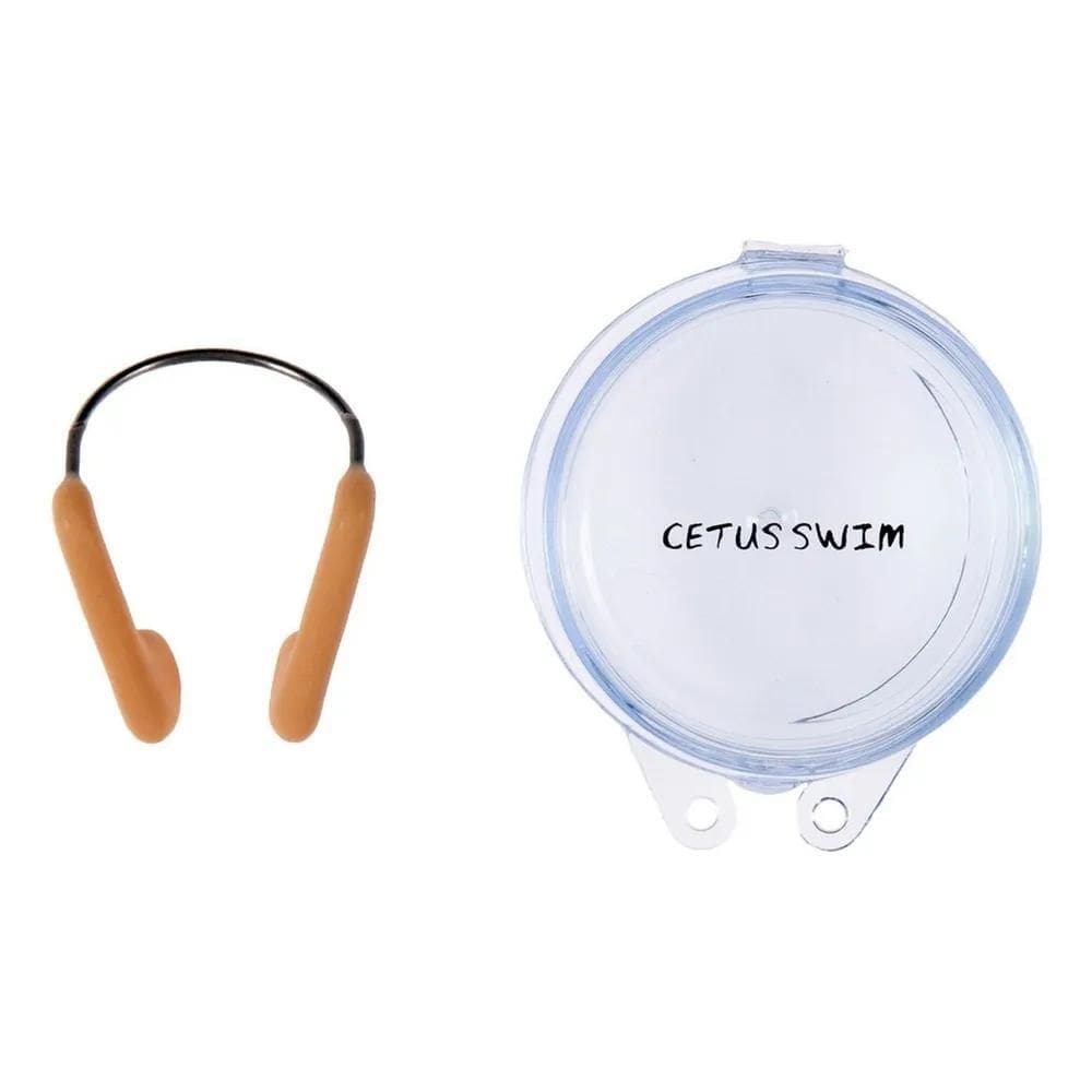 Protetor De Nariz De Natação Nose Clip Macio Com Case Cetus
