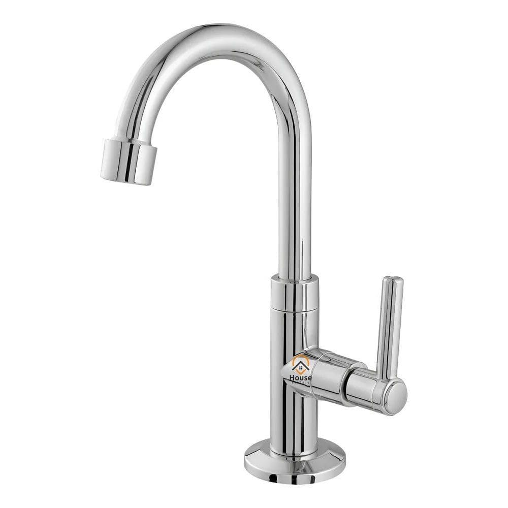 Torneira De Cuba Bancada Lavatório C-72 Acabamento Cromado