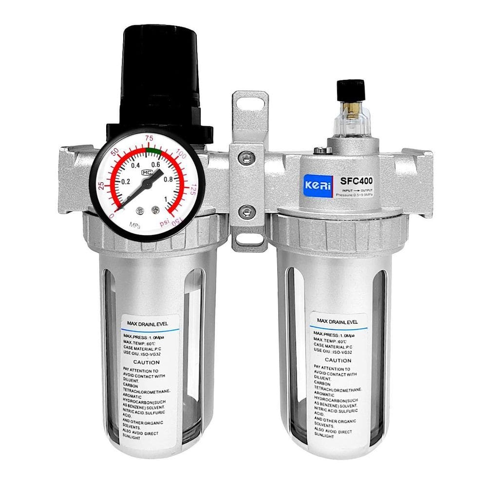 Regulador De Pressão Lubrifil Modelo Sfc 400 1/2