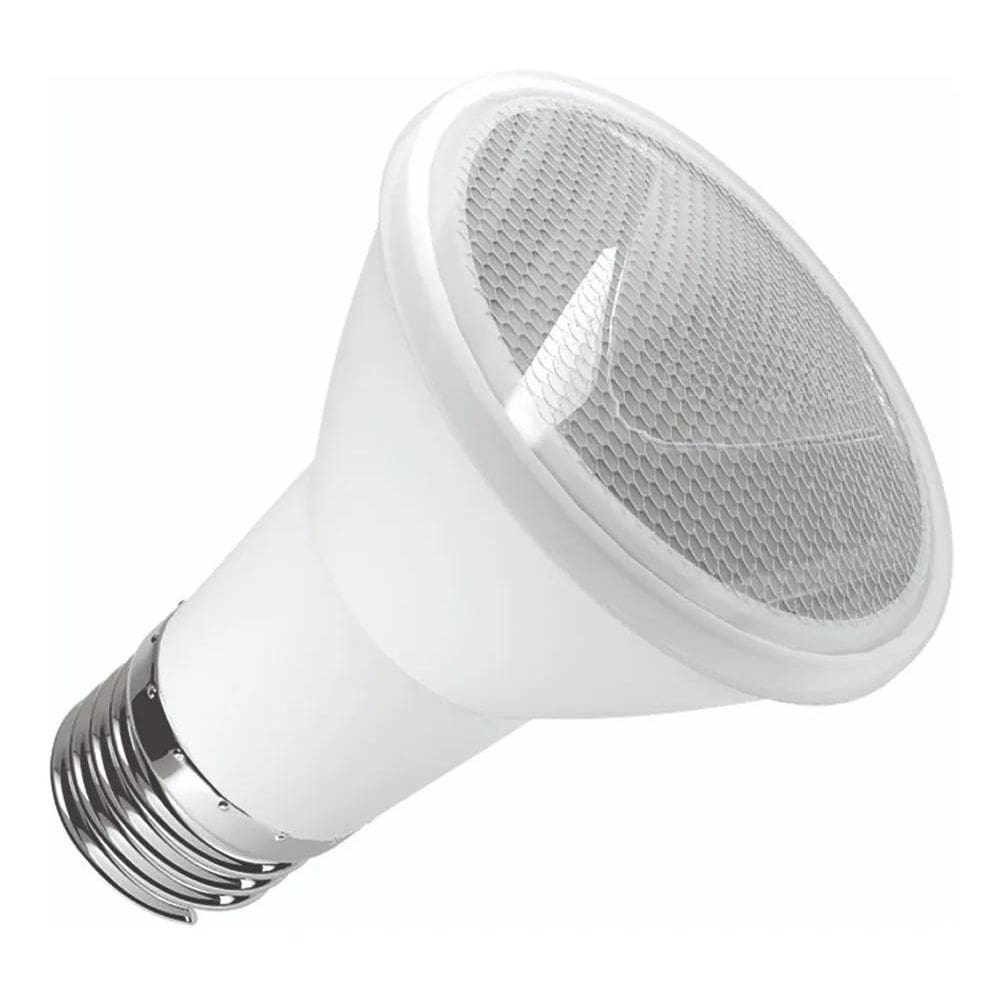 3X Lâmpada Led Luminatti Par 20 6W E27 2700K Luz Amarela