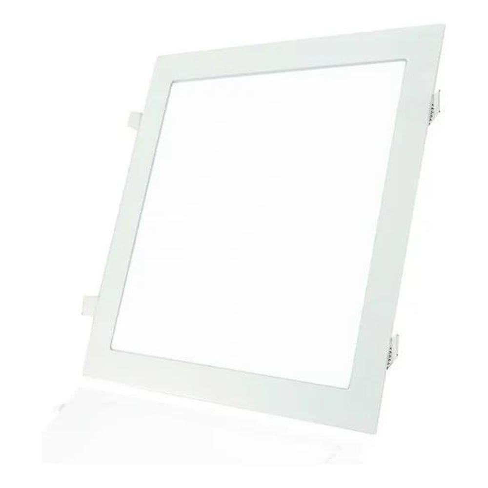 Painel Plafon Luminária Led De Embutir Quadrado 25W 30X30 Es