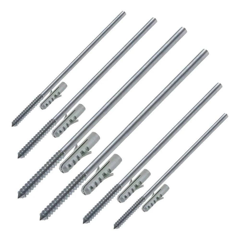 Suporte Invisível Prateleira Kit Com 20 Peças 15Cm + Bucha