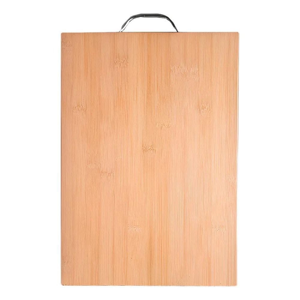 Tábua Bambu Koya Churrasco Queijo Madeira Com Alça 34X24Cm R