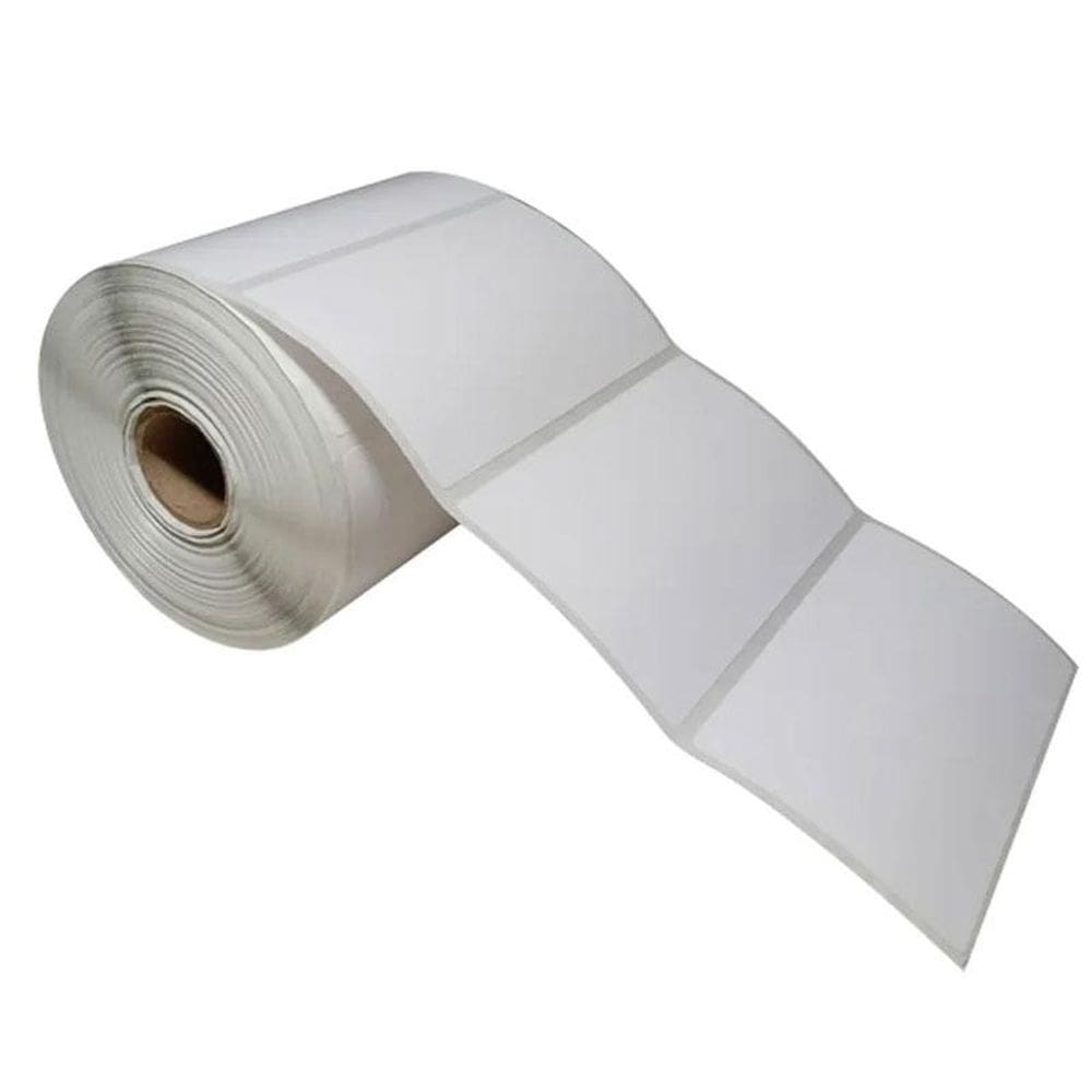 Etiqueta couchê adesivo acrílico 100x65mm 31m 8 unid Silfer