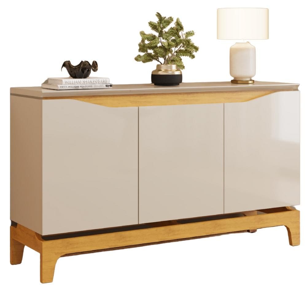 Balcao Buffet 3 Portas 136 cm Joile DJ MOVEIS