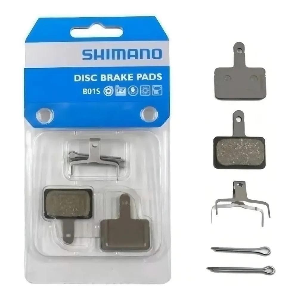 Pastilha Shimano B01S Resina Freio Disco Bicicleta/