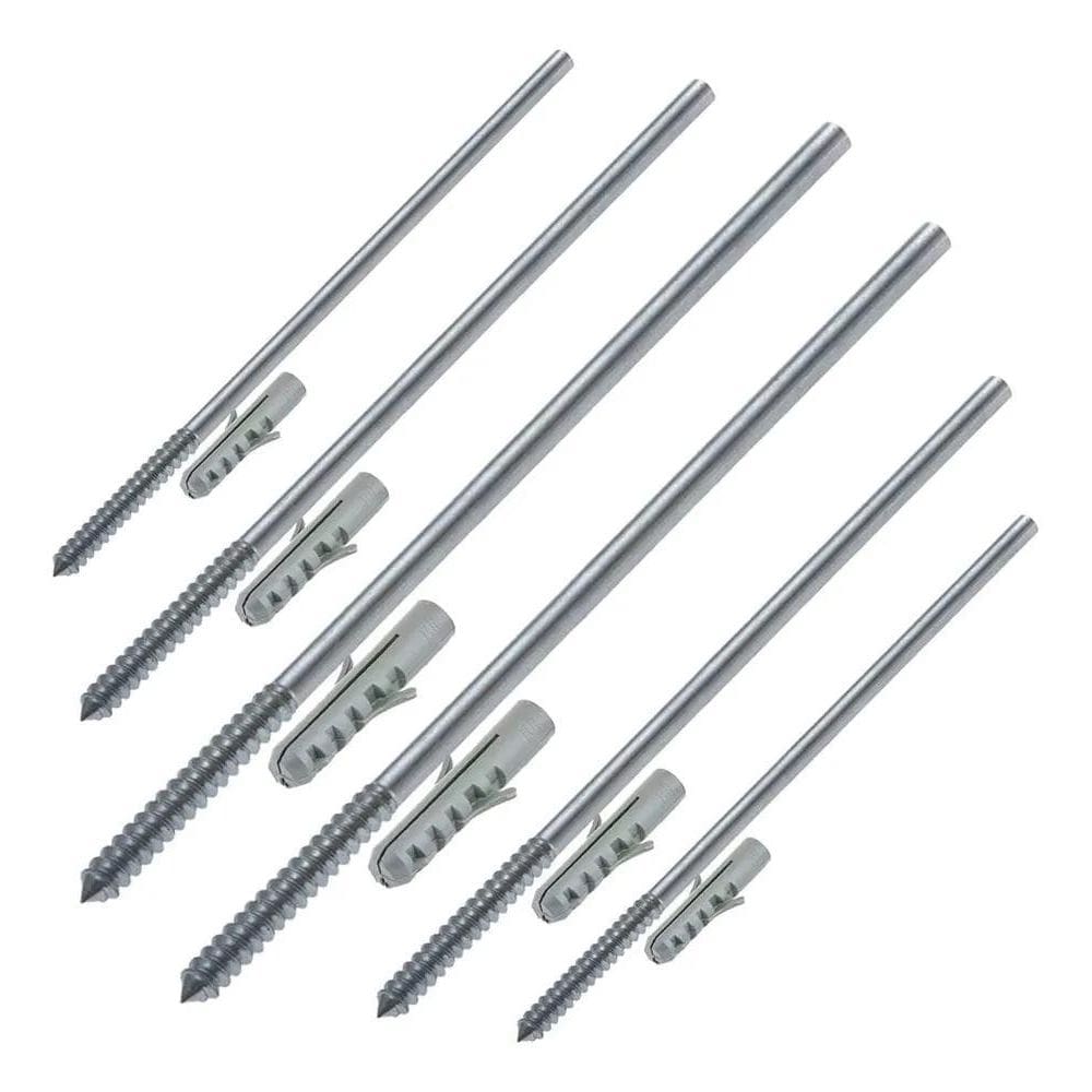 Suporte Invisível Prateleira Kit Com 20 Peças 15Cm + Bucha