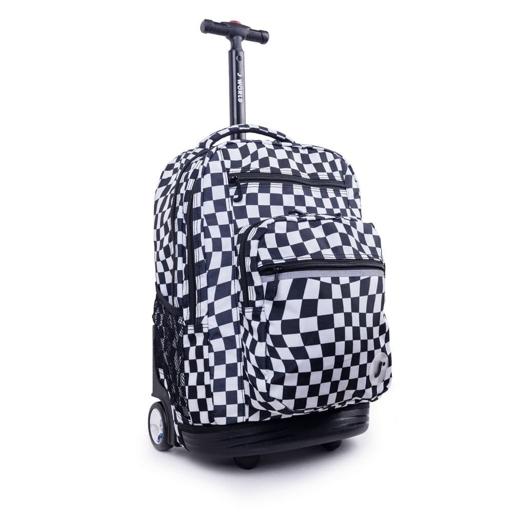Mochila com rodinhas J World Sundance 20 com capa para laptop 15.6