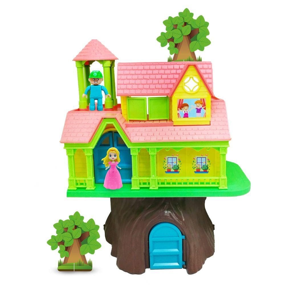 Casa Divertida na Árvore Com 2 Andares 3908 - Homeplay