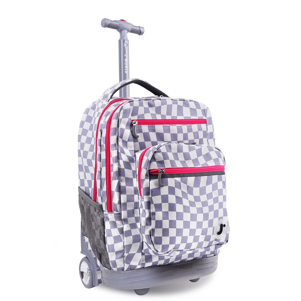 Mochila com rodinhas J World Sundance 20 com capa para laptop