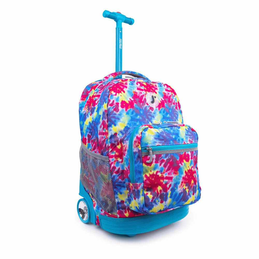 Mochila com rodinhas J World Sunrise 18 para meninos e meninas