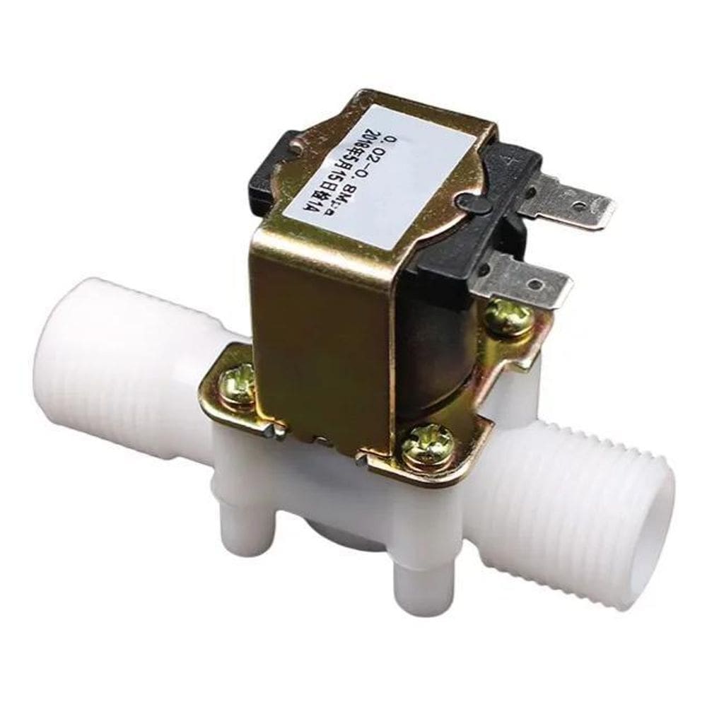 Válvula Solenoide 12V 220V 24V 1/2 Água Ar Irrigação 1 2