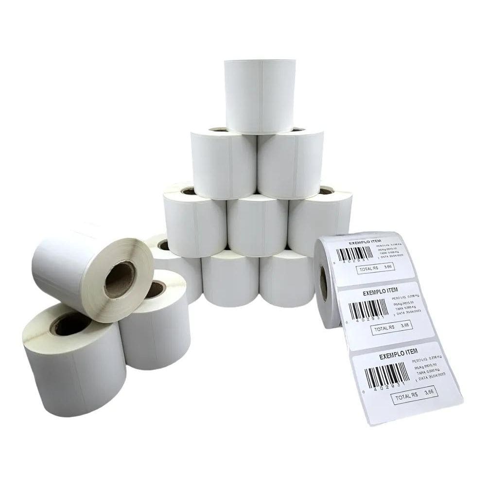 10 Rolos Etiqueta Termica 60X40 6X4 Para Balança Impressora