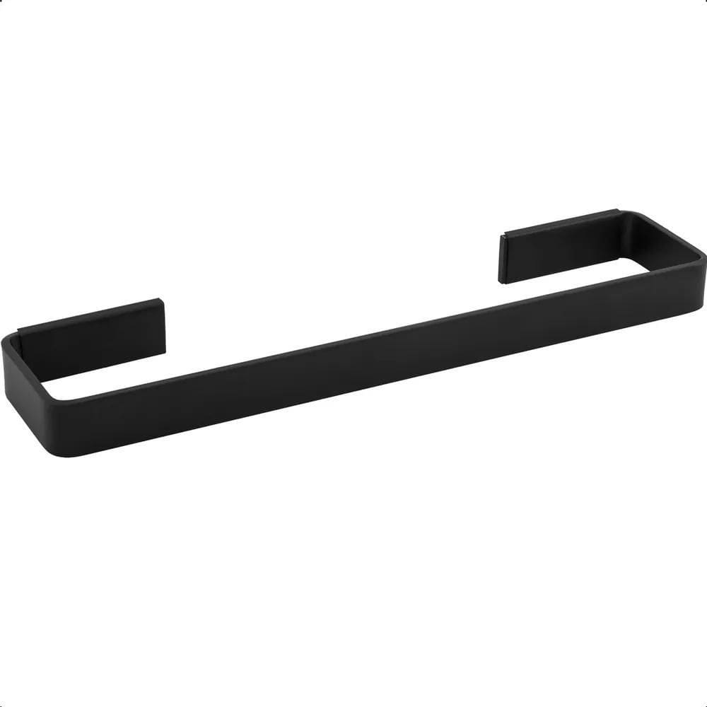 Porta Toalha Suporte Toalha De Rosto Banheiro Preto