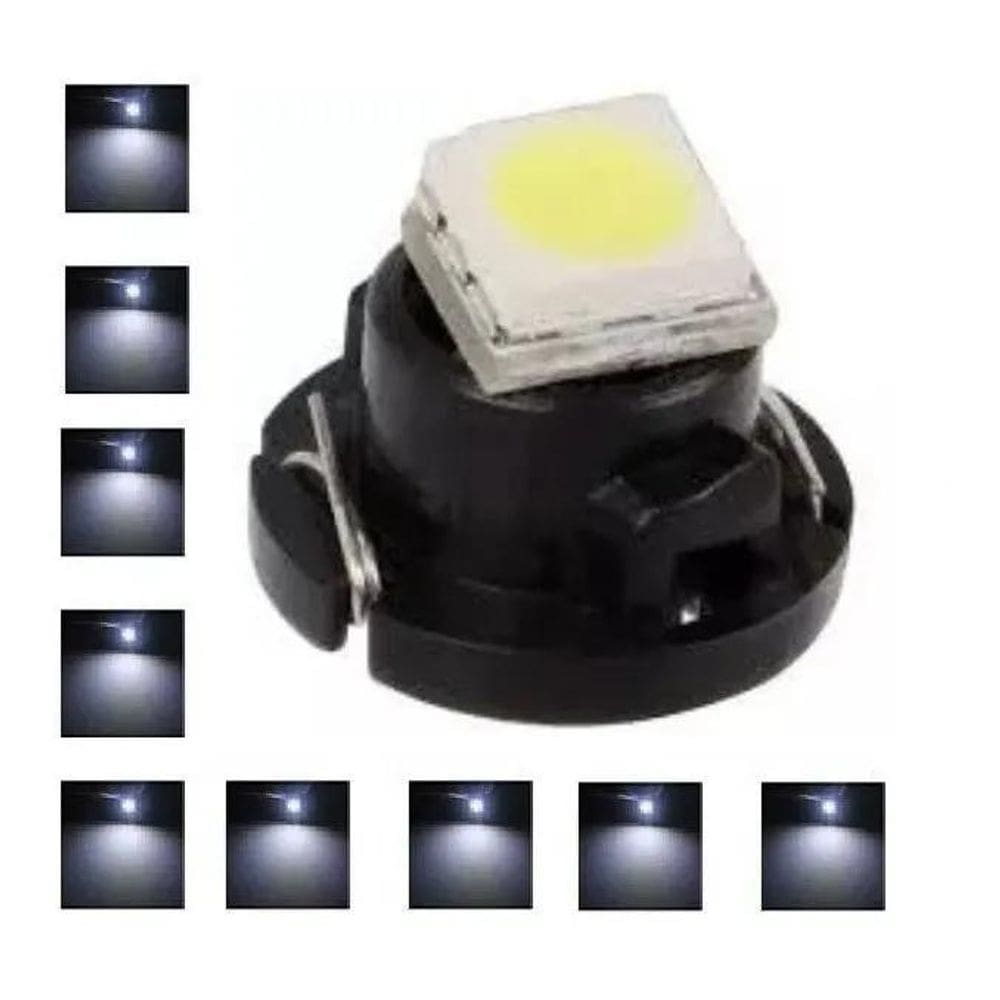 Kit 10 Lampada T3 8Mm Painel Led Cores