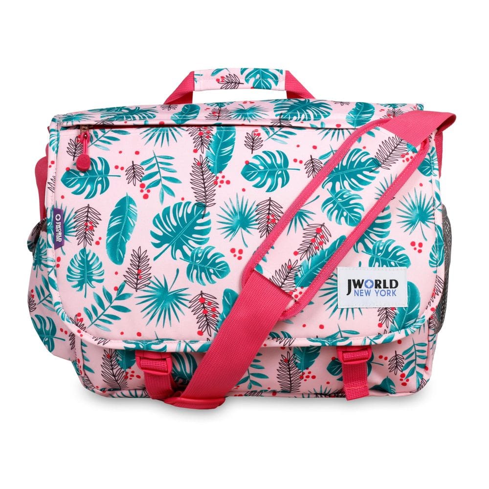 Bolsa Messenger J World Thomas 16 para mulheres com capa para laptop