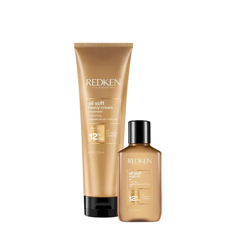 Kit Redken All Soft Máscara + Óleo Capilar