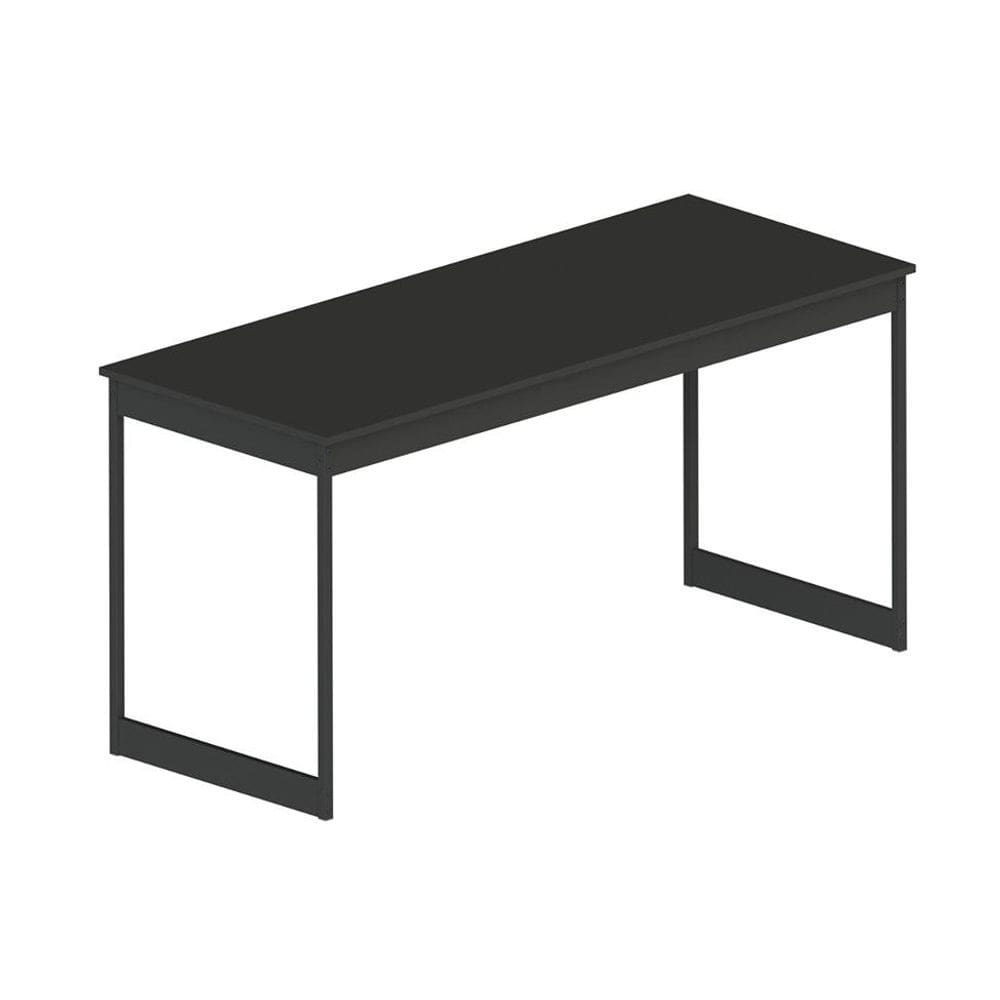 Mesa de Escritório Workspace Preta 150 cm