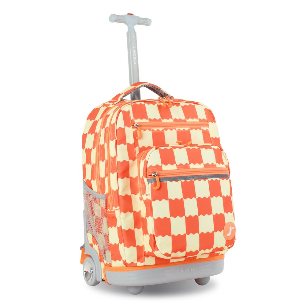 Mochila com rodinhas J World Sundance 20 com capa para laptop