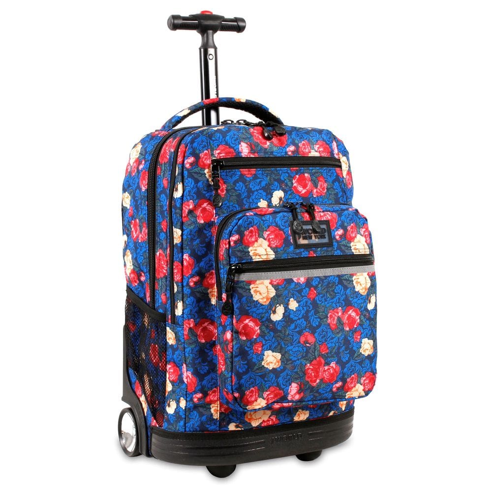 Mochila com rodinhas J World Sundance 20 com capa para laptop