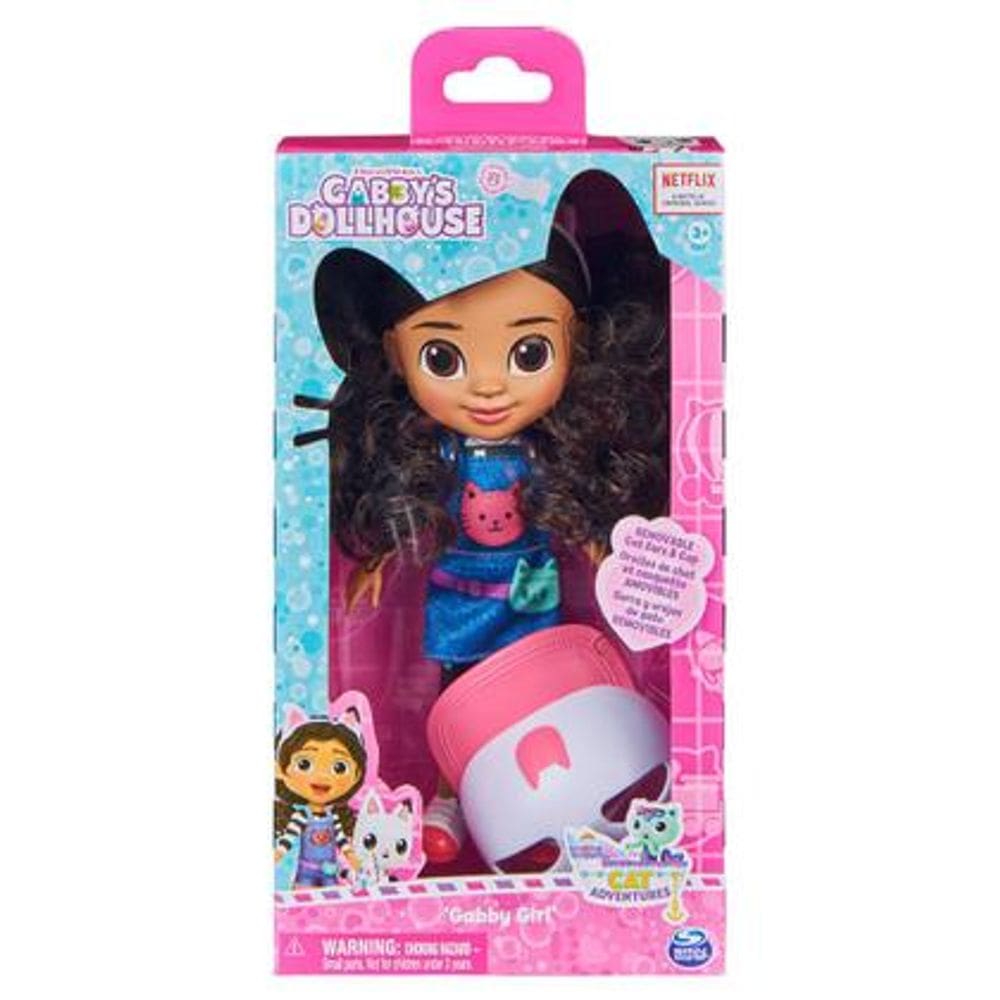 Boneca Gabby de 20cm com Boné - Gabby`s Dollhouse Sunny 3065