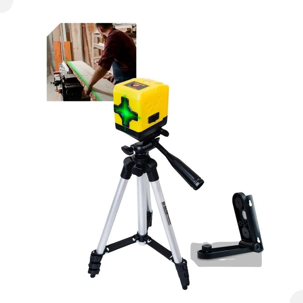 5X Nível A Laser Verde Prumo 20M Profissional 2 Linha Com Tr