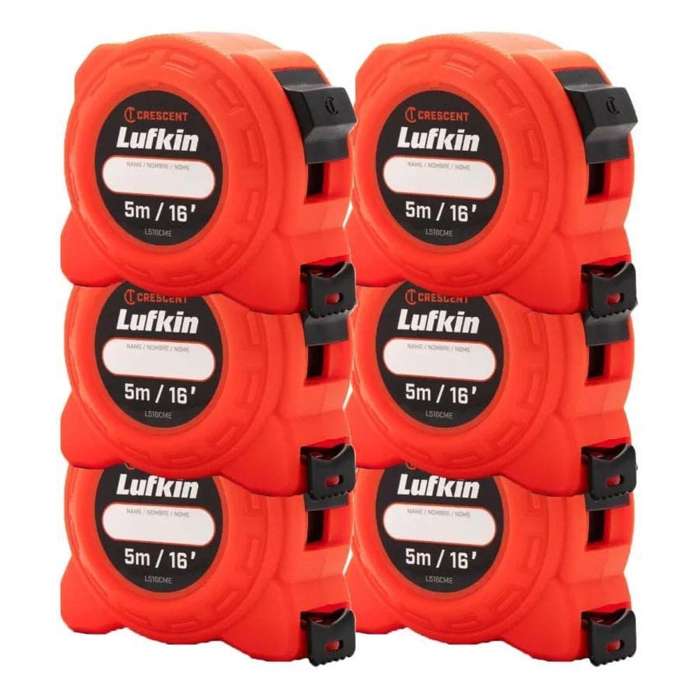 5X 6 Trenas De Bolso Basic 5 Metros L516Cme - Lufkin